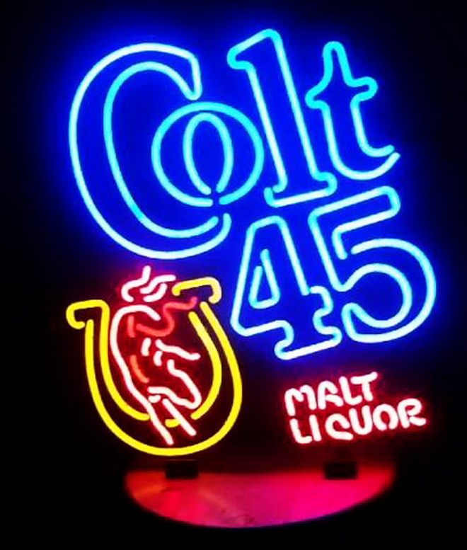 Colt 45 Neon Signs